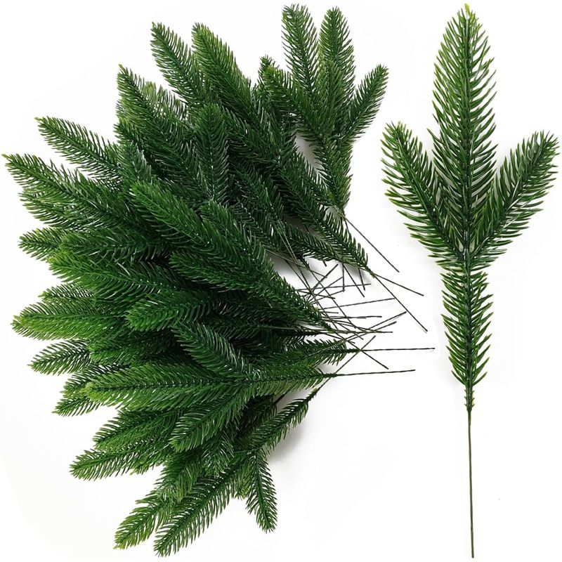 Yapay Çam Dalları, Sahte Çam İ - Christmas Wreath Fake incelemesi ve fiyatı
