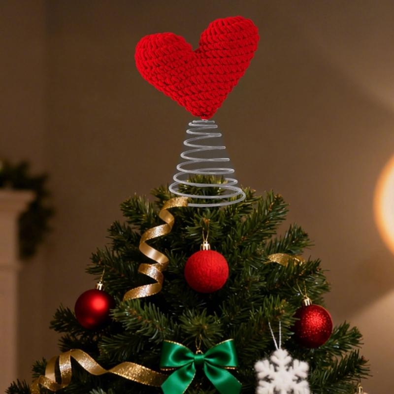 Yaylı Kalp Noel Ağacı Toppers  - Star Tree Topper incelemesi ve fiyatı