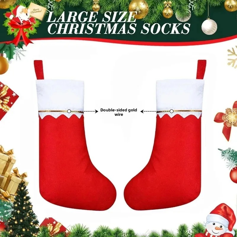 12-24 Adet Noel Çorabı Asma Sü - Christmas Stocking Hanging incelemesi ve fiyatı