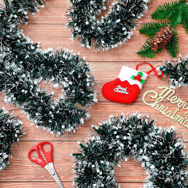 2/20m Noel Kurdele Çelenk Yeni - Tinsel Garland Decoration incelemesi ve fiyatı