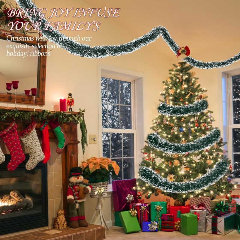 2/20m Noel Kurdele Çelenk Yeni - Tinsel Garland Decoration incelemesi ve fiyatı